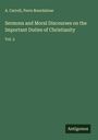 A. Carroll: Sermons and Moral Discourses on the Important Duties of Christianity, Buch