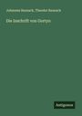 Johannes Baunack: Die Inschrift von Gortyn, Buch