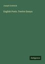 Joseph Gostwick: English Poets. Twelve Essays, Buch