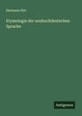 Hermann Hirt: Etymologie der neuhochdeutschen Sprache, Buch