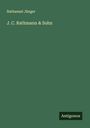 Nathanael Jünger: J. C. Rathmann & Sohn, Buch