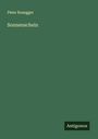 Peter Rosegger: Sonnenschein, Buch