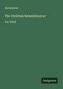 Anonymous: The Christian Remembrancer, Buch