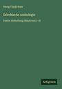 Georg Thudichum: Griechische Anthologie, Buch