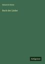 Heinrich Heine: Buch der Lieder, Buch