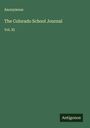 Anonymous: The Colorado School Journal, Buch