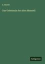 E. Marlitt: Das Geheimnis der alten Mamsell, Buch