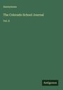 Anonymous: The Colorado School Journal, Buch