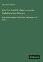 Paul Jos. ¿Afa¿Ik: Paul Jos. ¿afa¿ik's Geschichte der Südslawischen Literatur, Buch