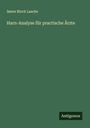 Søren Bloch Laache: Harn-Analyse für practische Ärzte, Buch