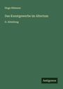Hugo Blümner: Das Kunstgewerbe im Altertum, Buch