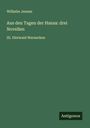 Wilhelm Jensen: Aus den Tagen der Hansa: drei Novellen, Buch