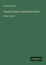 Heinrich Heine: Heinrich Heine's sämmtliche Werke, Buch