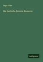 Hugo Zöller: Die deutsche Colonie Kamerun, Buch