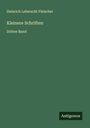 Heinrich Leberecht Fleischer: Kleinere Schriften, Buch