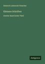 Heinrich Leberecht Fleischer: Kleinere Schriften, Buch