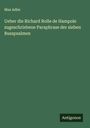 Max Adler: Ueber die Richard Rolle de Hampole zugeschriebene Paraphrase der sieben Busspsalmen, Buch