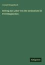 Joseph Hengesbach: Beitrag zur Lehre von der Inclination im Provenzalischen, Buch
