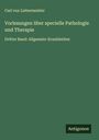 Carl von Liebermeister: Vorlesungen über specielle Pathologie und Therapie, Buch