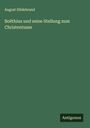 August Hildebrand: Boëthius und seine Stellung zum Christentume, Buch