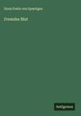 Doris Freiin von Spaettgen: Fremdes Blut, Buch