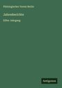 Philologischer Verein Berlin: Jahresberichte, Buch