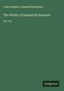 Leslie Stephen: The Works of Samuel Richardson, Buch