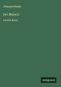 Johannes Ranke: Der Mensch, Buch