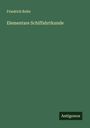 Friedrich Bolte: Elementare Schiffahrtkunde, Buch