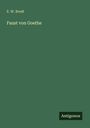 E. W. Bredt: Faust von Goethe, Buch