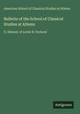 American School of Classical Studies at Athens: Bulletin of the School of Classical Studies at Athens, Buch