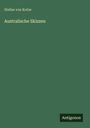 Stefan von Kotze: Australische Skizzen, Buch