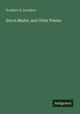 Bradford B. Davidson: Sierra Madre, and Other Poems, Buch