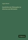 August Messer: Geschichte der Philosophie im Altertum und Mittelalter, Buch