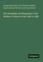 Joseph Davis Hall: The Genealogy and Biography of the Waldos of America from 1650 to 1883, Buch