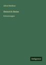 Alfred Meißner: Heinrich Heine, Buch