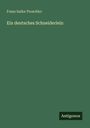 Franz Isidor Proschko: Ein deutsches Schneiderlein, Buch