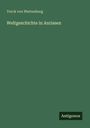 Yorck Von Wartenburg: Weltgeschichte in Anrissen, Buch