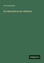Carl Boetticher: Der Baumkultus der Hellenen, Buch