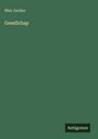 Max Jordan: Gesellchap, Buch