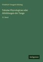 Friedrich Traugott Kützing: Tabulae Phycologicae oder Abbildungen der Tange, Buch