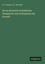 E. F. Germar: Die im Bernstein befindlichen Hemipteren und Orthopteren der Vorwelt, Buch