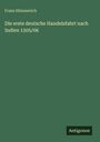 Franz Hümmerich: Die erste deutsche Handelsfahrt nach Indien 1505/06, Buch