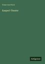 Franz Von Pocci: Kasperl-Theater, Buch