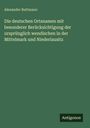 Alexander Buttmann: Die deutschen Ortsnamen mit besonderer Berücksichtigung der ursprünglich wendischen in der Mittelmark und Niederlausitz, Buch