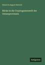 Heinrich August Dietrich: Blicke in die Cryptogamenwelt der Ostseeprovinzen, Buch
