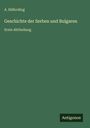 A. Hilferding: Geschichte der Serben und Bulgaren, Buch