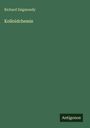 Richard Zsigmondy: Kolloidchemie, Buch