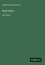 Text: "Luigi Francesco Guerra, Studi critici, Vol. Unico, Antigonos". Grüner Hintergrund, schlichtes Design.