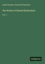 Leslie Stephen: The Works of Samuel Richardson, Buch